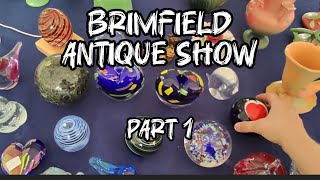 Brimfield Antique Show  Part 1 [upl. by Huei]