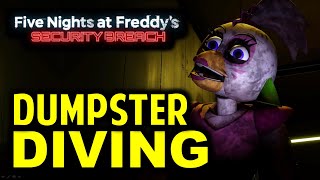 Dumpster Diving How to Decommission Chica  FNAF Security Breach Chica Boss Fight [upl. by Nanyt]