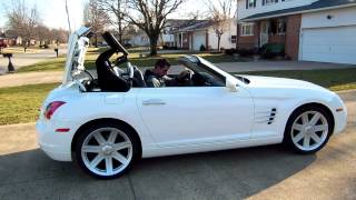 2005 Crossfire Convertible Top Operation [upl. by Rhyner]