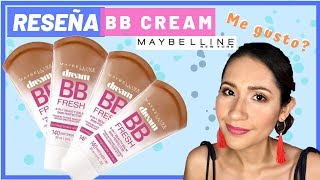 MaybellineDream FreshBB CreamReseñaEmiliCR [upl. by Murdock]