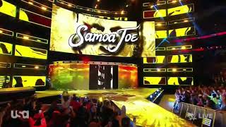 Samoa Joe Returns To Raw  Massive JOE Chants [upl. by Nnahs]