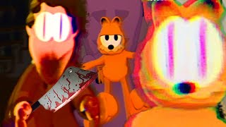 A GARFIELD HORROR GAME WITH A DISTURBING SECRET  The Last Monday Full Game [upl. by Nnalyrehs]