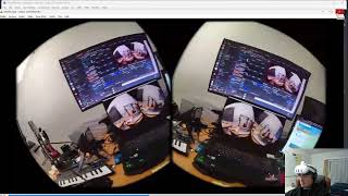 Fail experiment Try to use SideQuest record as stereo view to rewatch later as a FOV in Unity3D [upl. by Nellie]