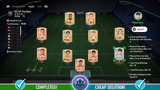 Six Of The Best SBC Solution  Cheap Solution amp Tips  FC 25 Hybrid Nations SBC [upl. by Ayatan151]