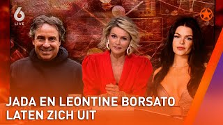 JADA en LEONTINE BORSATO openhartig over  SHOWNIEUWS [upl. by Westbrook]