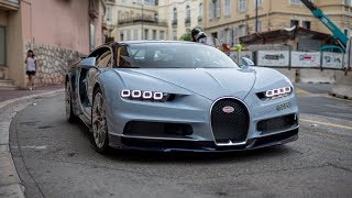 Supercars in Monaco 2018  VOL 1 Chiron 2x LaFerrari Liberty Walk 458 MC12 Capristo SV [upl. by Slavin182]