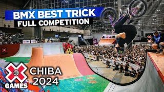 BMX Park Best Trick FULL COMPETITION  X Games Chiba 2024 [upl. by Tonneson616]