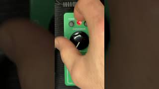 Testing the Tube Screamer Mini Guitar Pedal shorts [upl. by Annabelle716]