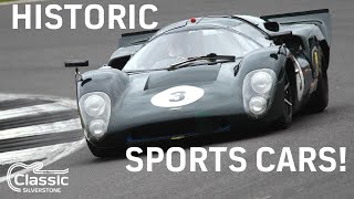 FIA Masters Historic Sports Cars  Highlights  The Classic 2017 [upl. by Akirdnuhs59]