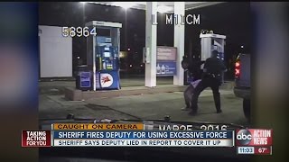 Pinellas deputy fired for excessive force [upl. by Atiuqcaj68]