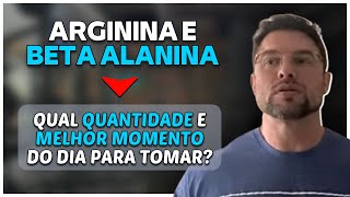 COMO TOMAR ARGININA E BETA ALANINA  Muzy Explica [upl. by Darwin]