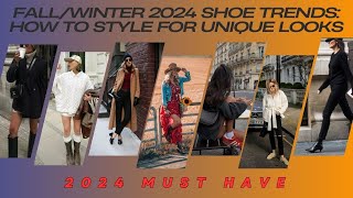 FallWinter 2024 Shoe Trends How to Style Biker Boots Western Boots and Loafers for Unique Looks [upl. by Ketti2]