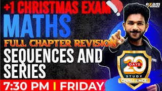 Plus One Maths Christmas Exam  Sequences and Series  Chapter9  Exam Winner 1 [upl. by Isidro477]