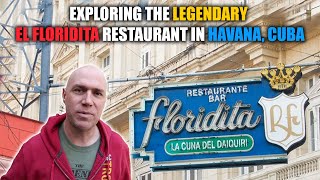 Exploring the Legendary El Floridita Restaurant in Havana Cuba 🇨🇺 [upl. by Azeria]