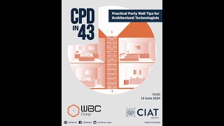 CPD in 43  Practical party wall tips for architectural designers [upl. by Placidia]