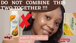 DO NOT COMBINE THESE TWO TOGETHER  EXTRACT SOAP AND EXTRACT BODY LOTION [upl. by Hightower]