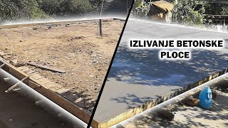 Izlivanje betonske ploce [upl. by Thorsten35]