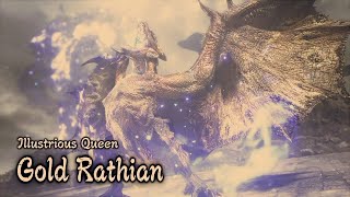 MH Rise Charge Blade Beginner VS Gold Rathian [upl. by Cloutman341]