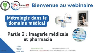 WEBINAIRE METROLOGIE IMAGERIE ET PHARMACIE [upl. by Annor231]