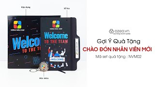 Gợi Ý Quà Tặng Cao Cấp Chào Mừng Nhân Viên Mới NVM02 [upl. by Esile]