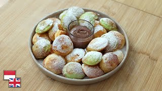 Takjil Praktis Resep POFFERTJES KUE CUBIT ALA BELANDA [upl. by Ylsel]