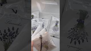 Lavender scented sachets to make my drawers smell amazing unboxing myaro airfreshener [upl. by Terriss900]