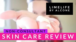 LimeLife by Alcone Skin Care  Non Consultant Review [upl. by Clarabelle]