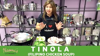 Simple Saladmaster Tinola  Naomis Corner [upl. by Hsirehc206]