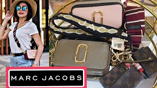 Marc Jacobs Snapshot Camera Bag 2021 Review  Wear amp Tear  What fits inside [upl. by Nnor]