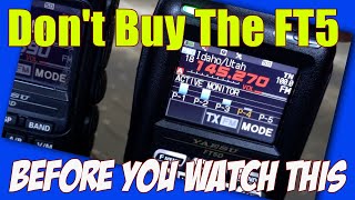 Watch this before you buy the Yaesu FT5D Ham Radio [upl. by Soinotna]