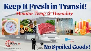 Ensure Food Safety Monitor Temperature amp Humidity with Remote Sensors  Target Telematics [upl. by Tolley]