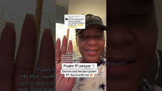 Psalm 91 Prayer Decree amp declare psalms 91 🕊️prayer [upl. by Guimond]