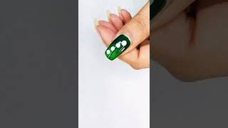 Easy Dotting Nail Art shorts shortvideo youtubeshorts nails new diy [upl. by Ainot130]