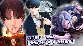 5 MANHWA YANG LAYAK DIADAPTASI JADI ANIME NOMOR 1 WAJIB BANGET [upl. by Eiznekcm]