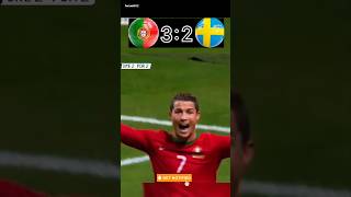 Portugal 3  2 Sweden  Ronaldo vs Ibrahimovice  2014 World Cup Qualifiers football [upl. by Aylad926]