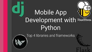 4 Top Python Mobile Development Libraries and Frameworks  How to Choose [upl. by Aronoh639]