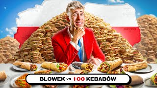 JEM 100 KEBABÓW W CAŁEJ POLSCE [upl. by Osnofledi]