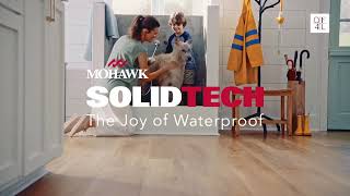 Mohawk Solidtech 2023 Waterproof Floor With WetProtect Technology [upl. by Phillips289]