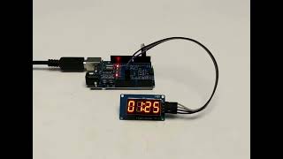 Countdown using 4 DIGIT 7 SEGMENT display [upl. by Salim]