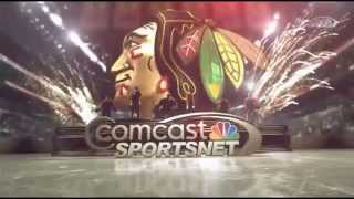 201516 NHL Comcast Sportsnet Intro  Blackhawks [upl. by Yemarej]