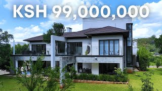 Inside Ksh99000000 5 bedroom mansion housetour in karen realestate lifestyle dreamhouse [upl. by Losiram354]