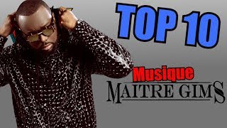 Top 10 Maître Gims Musique [upl. by Cyrill]