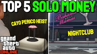 Top 5 Ways to Make Money Solo In GTA Online 2023 [upl. by Pieter]