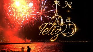 FELIZ AÑO 2025  MENSAJE DE FELICITACIONES PARA DESEAR FELIZ AÑO NUEVO 2025 [upl. by Yessac196]