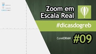 CorelDRAW  Visualizar Zoom em Escala Real [upl. by Ennair749]