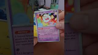 Final pack out of this series of cards i had pokemon cardpacks pokemoncards pokemoncardopening [upl. by Nahtanha400]