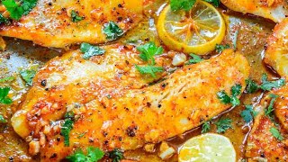 Baked tilapia recipe in 10 minutes [upl. by Adelaida]