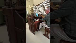 Abide With Me on the Packard Chapel Organ [upl. by Itak441]