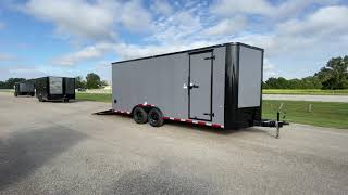 85x20 Cargo Craft Enclosed Trailer [upl. by Raffin]