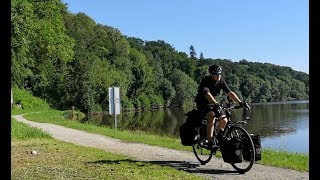 VOYAGE À VÉLO  La Vélo Francette  La Loire  Canal dIlleetRance  MontSaintMichel [upl. by Muns]